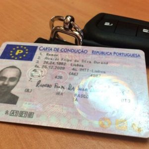 Portuguese Driving License