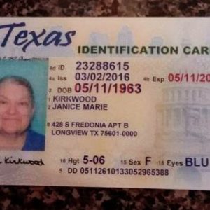 Order Texas ID Card Online