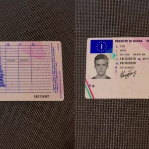 Italian Driving Licence