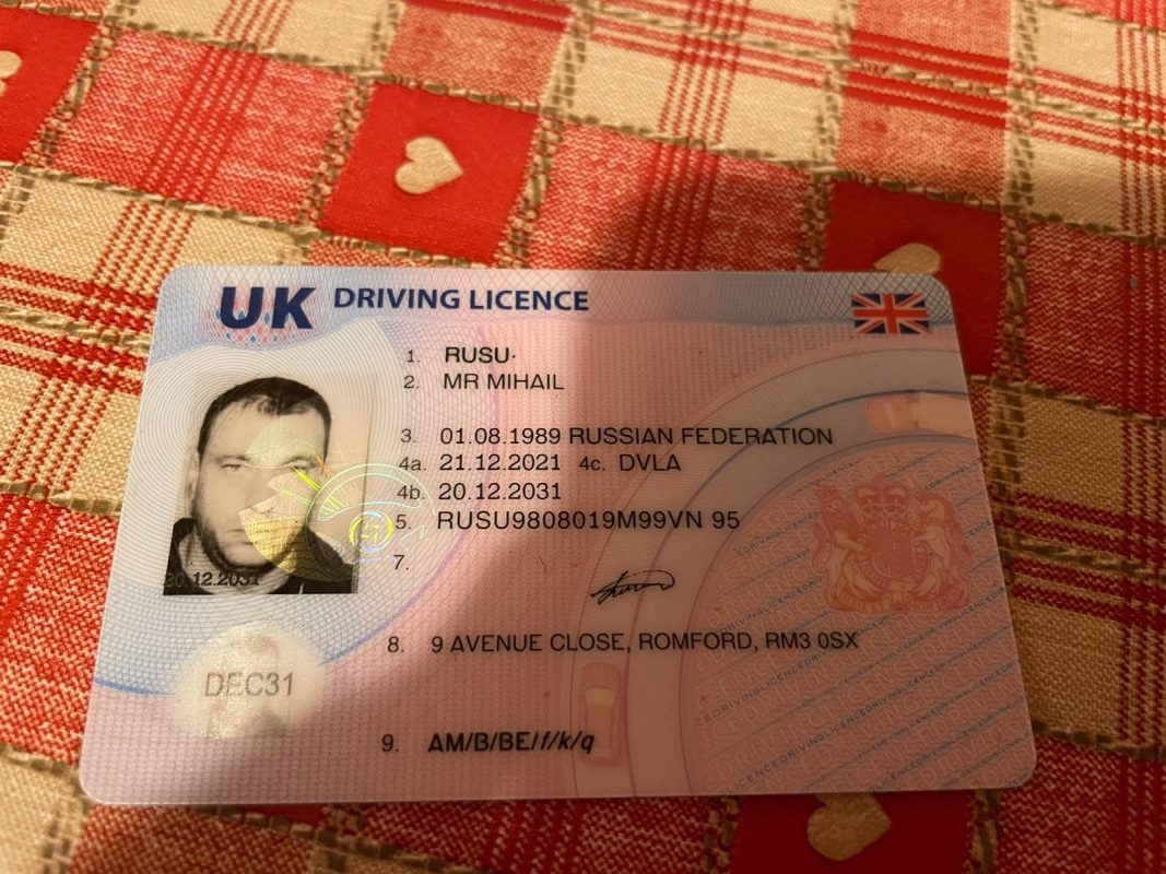 UK Driving Licence